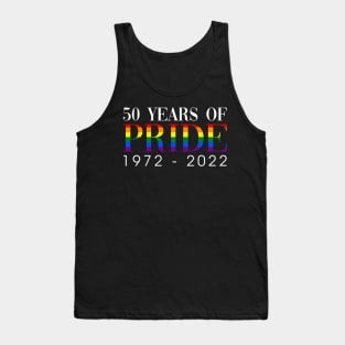 50 Years Of Pride In The UK Tank Top